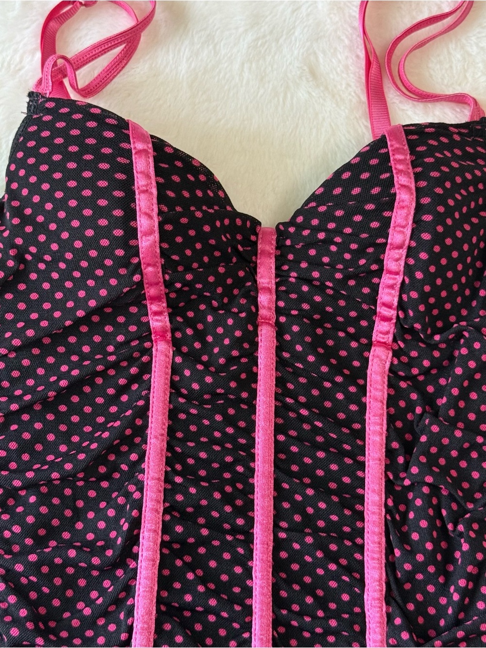 Victoria’s Secret Body by Victoria Y2K Bustier Corset Cami Top 34B - Picture 3 of 8